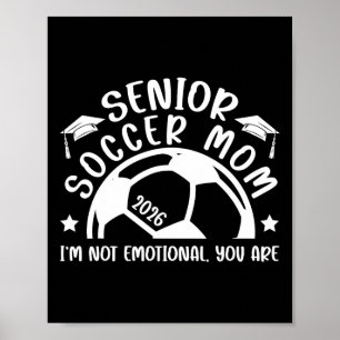 Lollige Voetbal Senior Moeder 2026 Voetbal Senior Poster