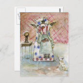 Lolliipop-Briefkaart Briefkaart (Voorkant / Achterkant)