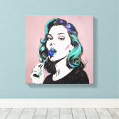 lollipop'25 canvas afdruk (Insitu (Houten vloer))