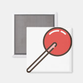 lollipop-1 magneet (Voorkant / Achterkant)