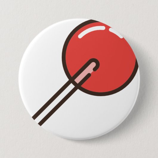 lollipop-1 ronde button 7,6 cm (Voorkant)