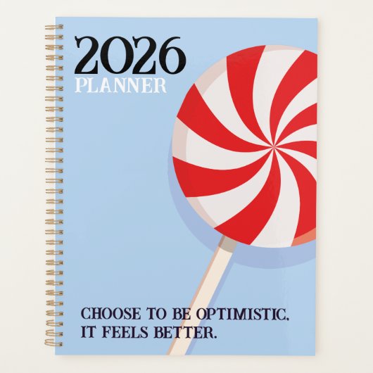 Lollipop 2026 Spiral Planner (Voorkant)