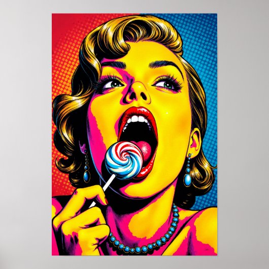 LolliPOP Art Poster (Voorkant)