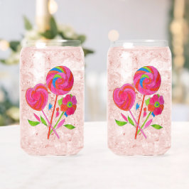 Lollipop Bouquet Glass Blikvorm Glas