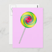 Lollipop Briefkaart (Voorkant / Achterkant)