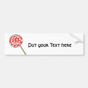 Lollipop-Bumpersticker Bumpersticker