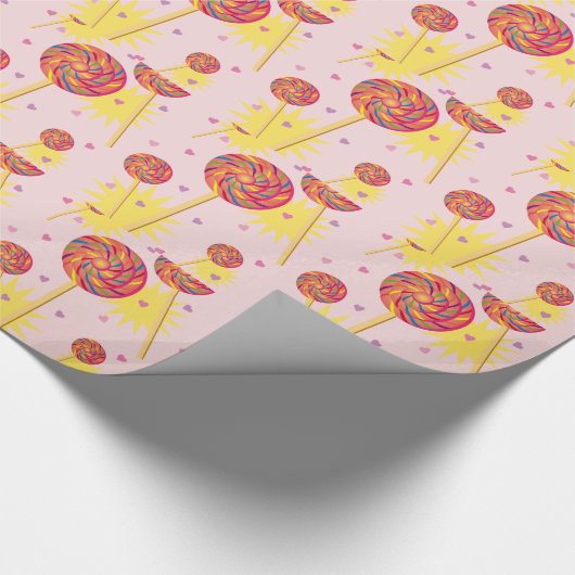 Lollipop Dance Cadeaupapier (Hoek)