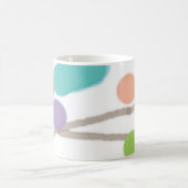 "Lollipop Flowers", 11 oz koffie mok (Center)