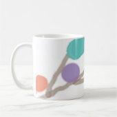"Lollipop Flowers", 11 oz koffie mok (Links)