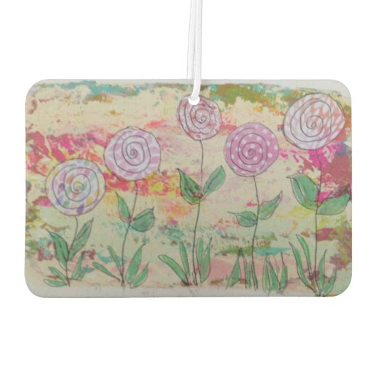 Lollipop Flowers Luchtverfrisser (Achterkant)