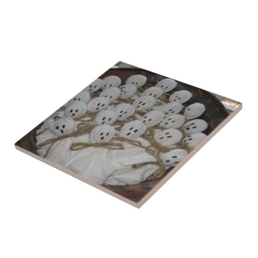 Lollipop Ghosts Tegeltje (Zijkant)