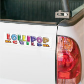 Lollipop Gilde Bumpersticker (Op Truck)