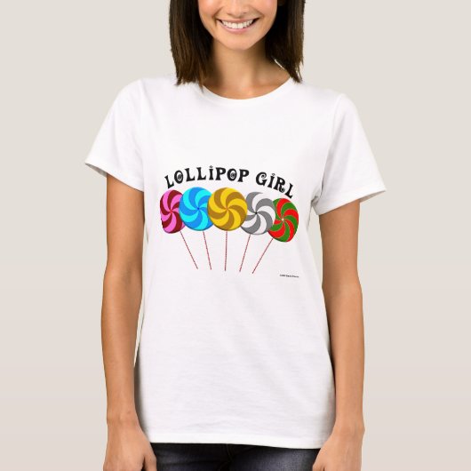 Lollipop Girl T-shirt (Voorkant)