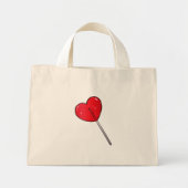 Lollipop grote Canvas tas (Voorkant)