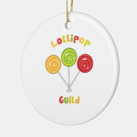 Lollipop Guild Keramisch Ornament (Links)