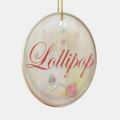 Lollipop Keramisch Ornament (Rechts)