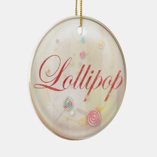 Lollipop Keramisch Ornament (Rechts)