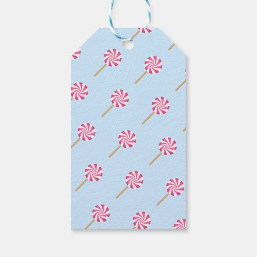 Lollipop Kinder dank u Cadeaulabel (Achterkant)