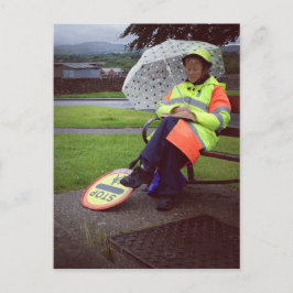 Lollipop Lady Briefkaart