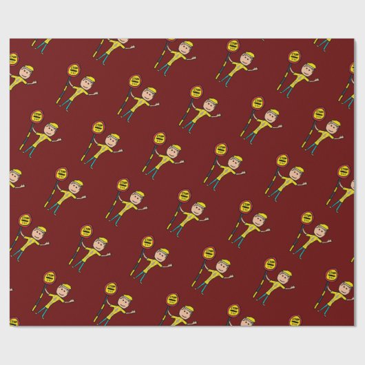 Lollipop Lady Cadeaupapier (Vlak)