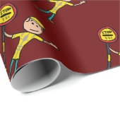 Lollipop Lady Cadeaupapier (Rol Hoek)