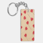 Lollipop-liefde Sleutelhanger (Voorkant Links)