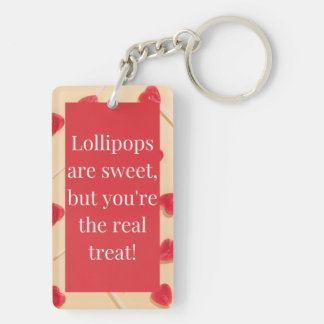 Lollipop-liefde Sleutelhanger