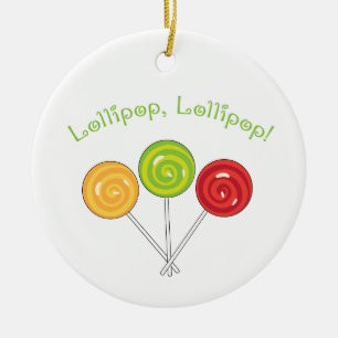 Lollipop Lollipop Keramisch Ornament