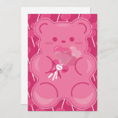 Lollipop Love Kaart (Voorkant / Achterkant)