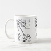 Lollipop Man bespaart bal uit boom Koffiemok (Links)