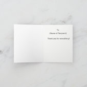 Lollipop Man Dank u! Bedankkaart (Binnen)