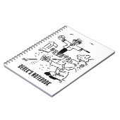 Lollipop Man is Gardening Notitieboek (Linkerzijde)