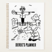 Lollipop-Man is tuinbouwplanner Planner (Voorkant)