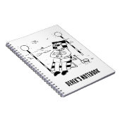 Lollipop Man is Zonnebaden. Surreal Notitieboek (Rechterzijde)