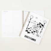 Lollipop Man is Zonnebaden. Surreal Planner (Display)