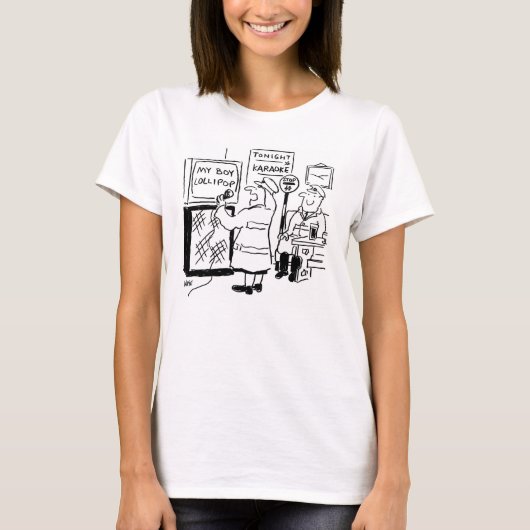 Lollipop Man & Lollipop Lady Karaoke T-shirt (Voorkant)