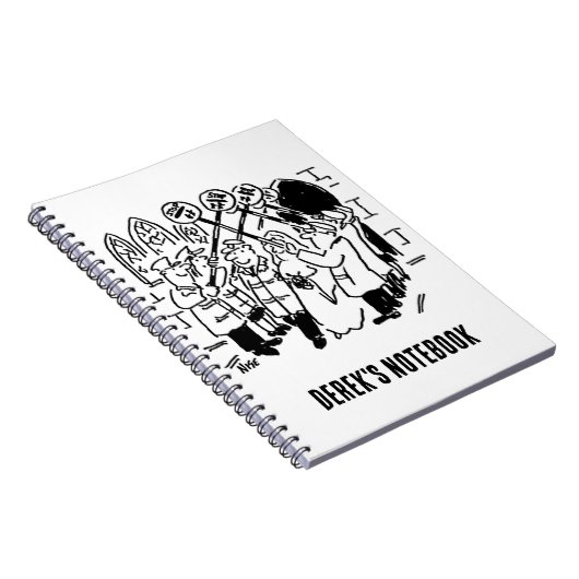 Lollipop Man trouwt met de Garde der Notitieboek (Rechterzijde)