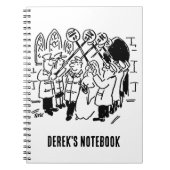 Lollipop Man trouwt met de Garde der Notitieboek (Voorkant)