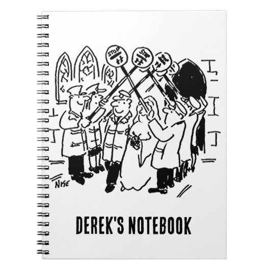 Lollipop Man trouwt met de Garde der Notitieboek (Voorkant)