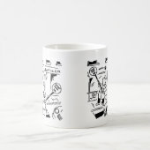 Lollipop-Mannen spelen Tennis met Lollipops Koffiemok (Center)