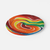 Lollipop Paper-Borden Papieren Bordje (Gekanteld)