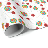 Lollipop-patroon Cadeaupapier (Rol Hoek)