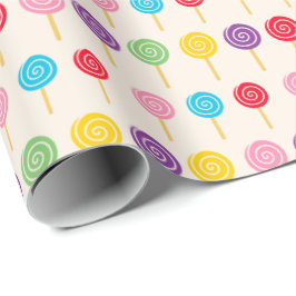 Lollipop-patroon Cadeaupapier