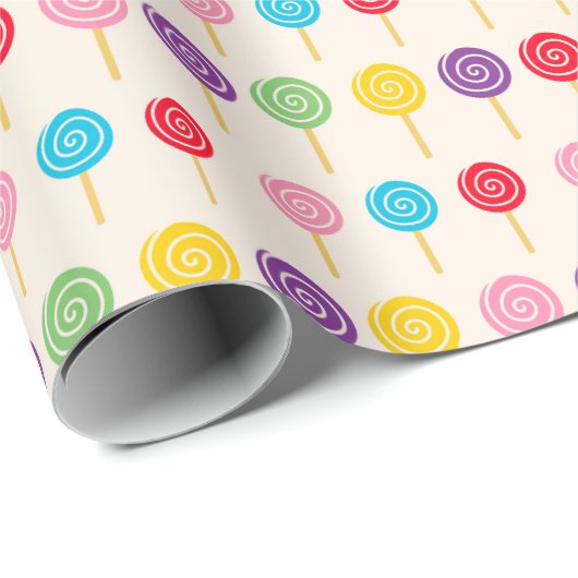 Lollipop-patroon Cadeaupapier (Rol Hoek)