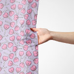 Lollipop patroon, roze lolly's, hart lolly's sjaal<br><div class="desc">Schattige,  leuk en schattig patroon met roze lolly's op een paarse achtergrond. Modern en trendy cadeau,  ideaal voor de snoep liefhebber in je leven.</div>
