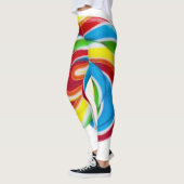 Lollipop Rainbow Swirl Leggings (Links)
