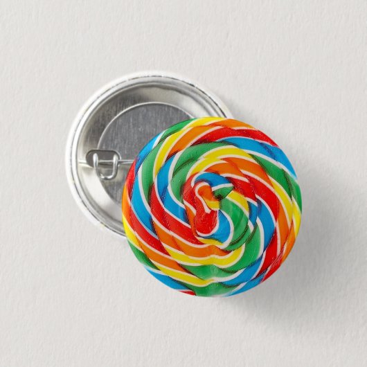 Lollipop Ronde Button 3,2 Cm (Voorkant /achterkant)