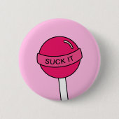 Lollipop Ronde Button 5,7 Cm (Voorkant)