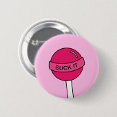 Lollipop Ronde Button 5,7 Cm (Voorkant /achterkant)
