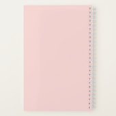 Lollipop schattig roze notitieboek (Achterkant)